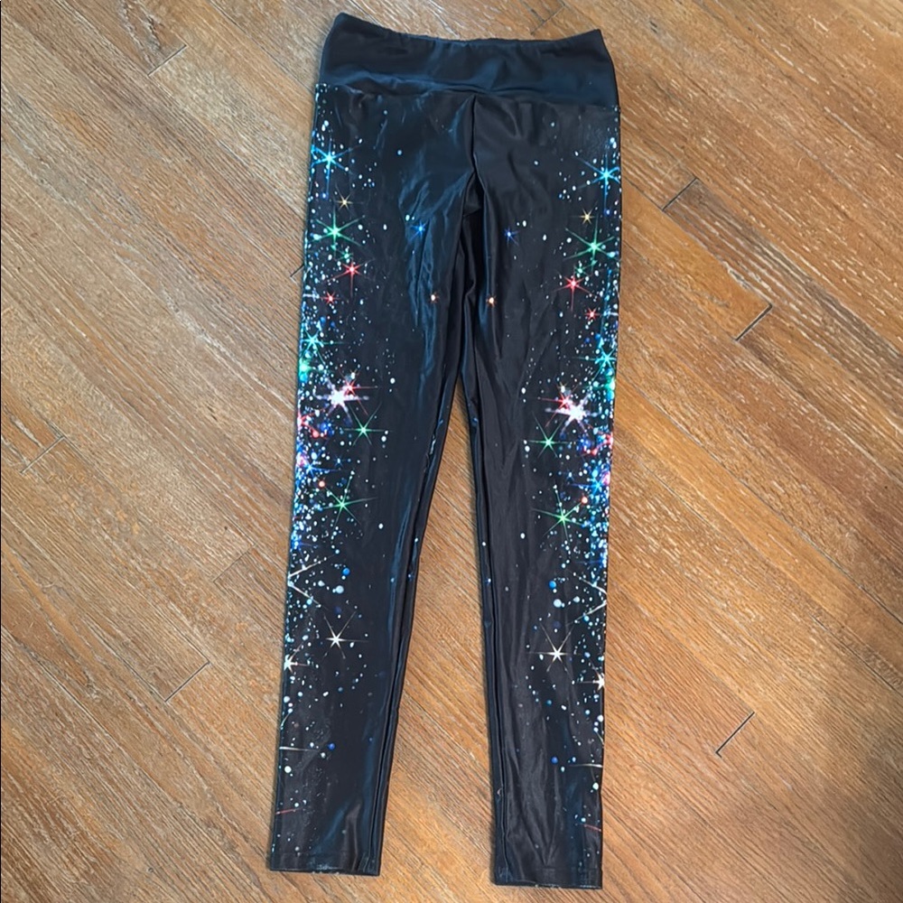 Goldsheep Christmas sparkle Leggings size M